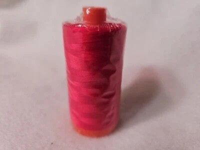 AURIFIL Quilting Thread - 50 WT - 1422 yds #2250 Red - Image 1 of 2