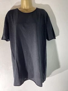 Womens Zara Eu XL Large Black Thin Knit Short Sleeve Pullover Jumper Sweater Top - Picture 1 of 5