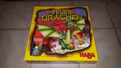 HABA® 7124 - Feuer Drachen - Deutscher Spielepreis 2014 - komplett - Rarität - Bild 1 von 4