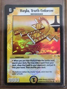 Rayla, Truth Enforcer Holo 15/110 Duel Masters - Imagen 1 de 1