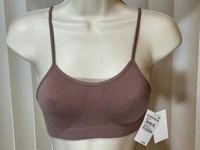Bralette Nordstrom Niñas M 10/12 Pullover Sujetador Elástico Marrón Foto 1 de 4