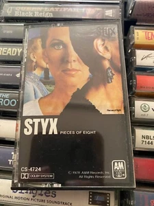 Styx *Pieces Of Eight *cassette tape *VG+/NM *1978 *A&M *CS-4724 *CRC *CLUB - Picture 1 of 8