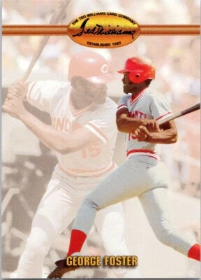 George Foster #29 1993 Ted Williams Card Company - Image 1 of 2