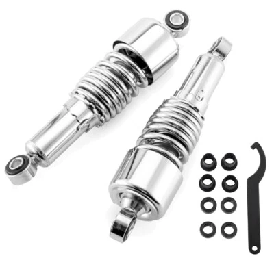10.5" Slammer Rear Absorber Shocks Lowering Kit For 84-UP Harley Touring FLHR - Image 1 of 4