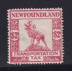 Newfoundland  # TT2 very RARE VF-OG previously hinged scv $ 9000 ! see pic !