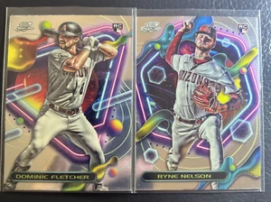 2023 Topps Cosmic Chrome #3 # 155 Rookie RC Bundle Diamondbacks D'Backs - Bild 1 von 2