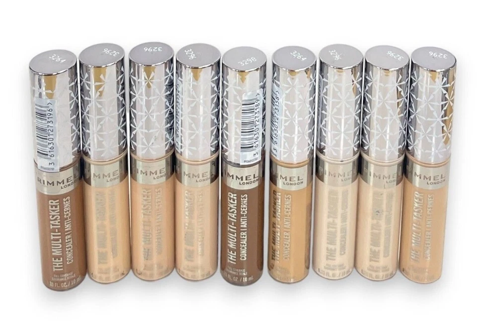 Rimmel The Multi-Tasker Corrector Lote de 2 x (0,33 fl. oz / 10 ml) ¡TÚ ELIGES EL TONO! Foto 1 de 1