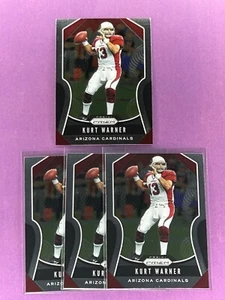 Kurt Warner Lot of (4) 2019 Panini Prizm #278 Arizona Cardinals - Picture 1 of 3