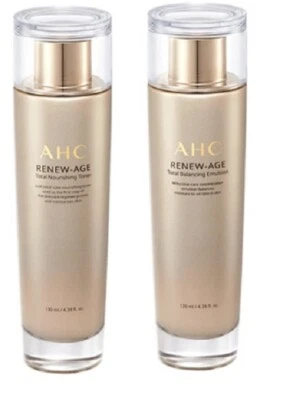 AHC Renew Age Total Nourshing Toner 130ml Balancing Emulsion 130ml Moisture - Image 1 of 2