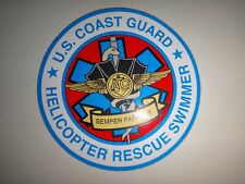 États-Unis Coast Guard Hélicoptère Rescue Nageur Décalque Autocollant