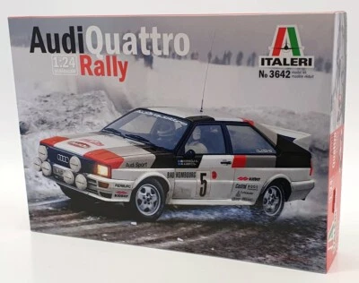 Kit coche modelo Italeri escala 1/24 3642 - Audi Quattro Rally Foto 1 de 4