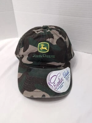 JOHN DEERE Mujer Evolve Elude Correa Trasera COLA DE CABALLO Sombrero/Gorra Camuflado Nuevo con Etiquetas   Foto 1 de 4