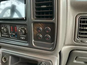 Silverado Sierra Vent Switch Panel 4 Blue LED Switches NBS 1999-2007 GMC Chevy - Picture 1 of 5