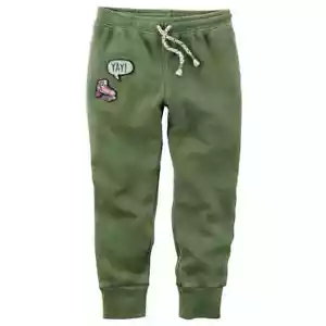 Carter's Toddler Girls' Garment-Dyed Patch Joggers 2T-5T - Picture 1 of 1