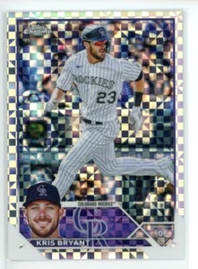 2023 Topps Chrome - X-Fractor #80 Kris Bryant - Foto 1 di 2