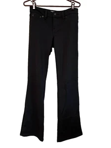 Dressbarn Size 4 Black Knit Casual Pants - Picture 1 of 7