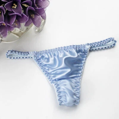 2 piezas Tangas 100 % Seda Adolescentes Niñas Ropa Interior Bragas Sólidas Bragas para Niños 12-14 Foto 1 de 4