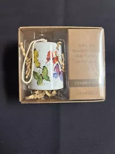 DEMDACO "FLOCK OF BUTTERFLIES" CERAMIC MINI BELL DEAN CROUSER ~ BRAND NEW ~ - Picture 1 of 9