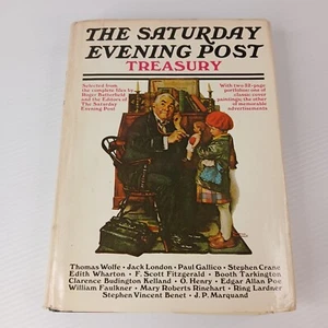 The Saturday Evening Post Treasury Articles Paintings Advertisement HC Book 1954 - Picture 1 of 24