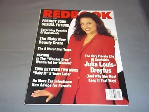 1991 JANUARY REDBOOK MAGAZINE - JULIA LOUIS-DREYFUS - FRONT COVER - PB 3603 - Picture 1 of 2