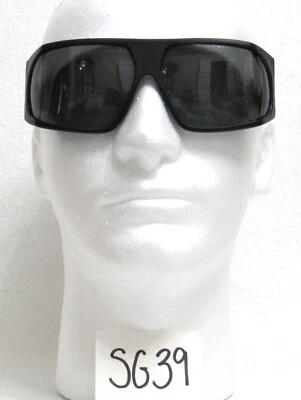 男式 Rocky Mountain High 太阳镜方形黑色塑料 66 / 144 / 45 复古 — 第 1/4 张图片