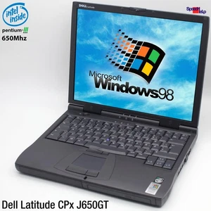 Dell Latitude CPx J650GT Notebook Laptop Windows 98 Parallel Port Pentium 3 - Picture 1 of 9