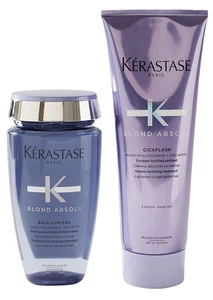 Kerastase Blond Absolu Bain Lumiere & Absolu Cicaflash Conditioner 8.5 oz ea. - Picture 1 of 1