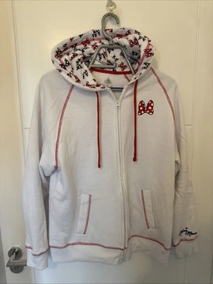 Minnie Mouse Zipped Hoodie WDW Size Uk XL See Pics - Image 1 of 4