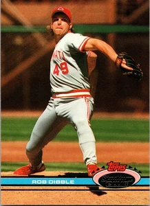 Rob Dibble #131 - - 1991 Stadium Club - Cincinnati Reds - Picture 1 of 2