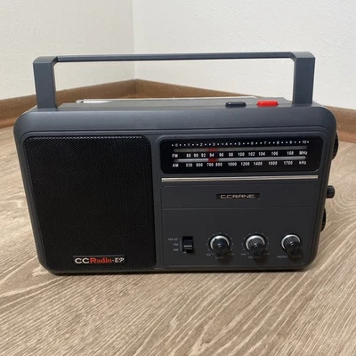 C. Crane CC Radio EP - Tragbares AM/FM Radio mit großer Reichweite, getestet, batteriebetrieben - Bild 1 von 4