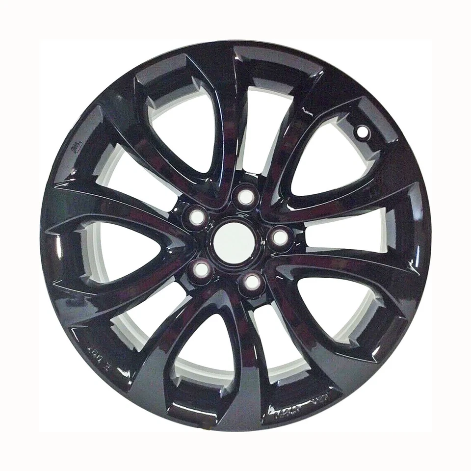 Rueda reacondicionada 17x7 pintada negra brillante para Nissan Juke 2011-2016 560-62563 Foto 1 de 1