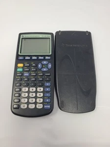 Calculadora gráfica TI-83 Plus Texas Instruments cubierta escolar probada - Imagen 1 de 6