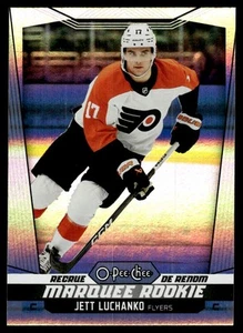 2024-25 O-Pee-Chee Rainbow Foil Jett Luchanko RC /350 Philadelphia Flyers #589 - Picture 1 of 2