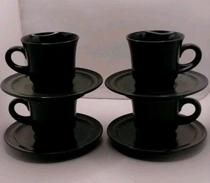 Noritake Primastone Spinnaker Cups and Saucers--8308--Four Sets - Picture 1 of 9
