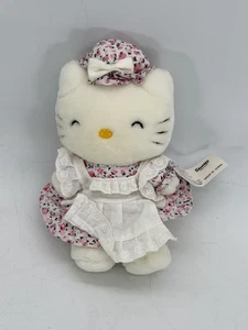 Vintage 2000 Sanrio Hello Kitty Mary Mama White 100 Characters 6” Plush NWT RARE - Picture 1 of 4