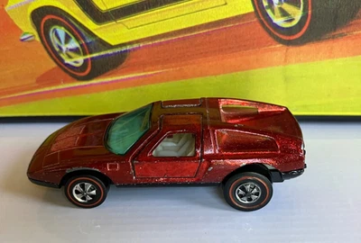 🔥Hot Wheels Redline Mercedes Benz C-111 Rare Red W/White Interior Original HK🔥 - Image 1 of 4