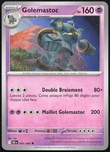 Carte Pokémon Golemastoc  043/086    Foudre Noire Français - Picture 1 of 2