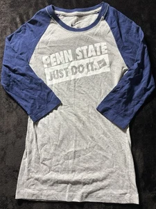 Penn State Nittany Lions Damen Just Do It Baseball Sleeve T-Shirt Größe S - Bild 1 von 10