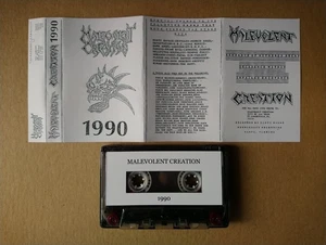MALEVOLENT CREATION 1990 Tape, Cannibal Corpse Suffocation Obituary Brutality - Picture 1 of 1