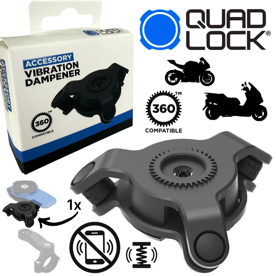 Quad Lock Schwingungsdämpfer für Motorräder