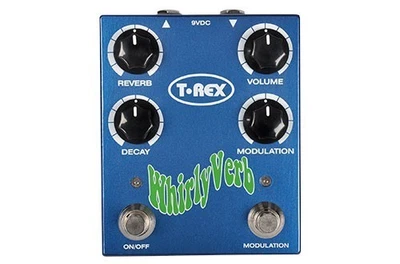 T-Rex Whirly Verb Reverb Pedal New Modulation Room Spring True Bypass Boutique - Image 1 of 3