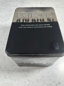 VHS Band Of Brothers In Metal Tin Collection Commemorative Edition Box Set Of 4 - Picture 1 of 6