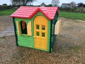 little tikes yellow playhouse