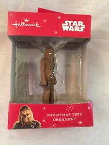 NIB-2016 Hallmark STAR WARS Disney Chewbacca Chewie Christmas Ornament - Picture 1 of 3