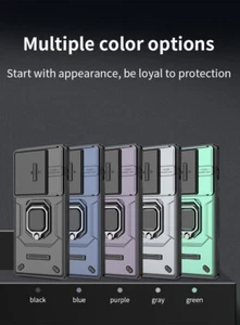 For OnePlus 13T 13R 13 12R 11 Hybrid Armor Magnetic Ring Holder Hard Case Cover - Picture 1 of 20