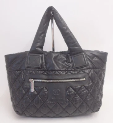 CHANEL Nylon Coco Cocoon Tote Bag Handbag #35020 - Image 1 of 4