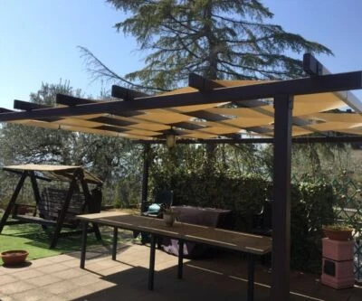 Telo Copertura Gazebo in PVC - Teli Onda - Immagine 1 di 4