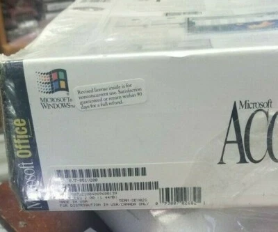 Microsoft Office & Access windows 2.0 Edition 3.5 disks 1994 Software Vintage NE - Image 1 of 2
