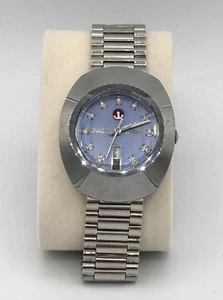 Reloj Automático RADO Diastar Vintage Esfera Azul Correa Plateada - Imagen 1 de 3