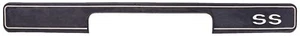 Almohadilla de parachoques trasero JEGS 79164 1970 Chevy Chevelle SS goma letras blancas/rayas so - Imagen 1 de 8